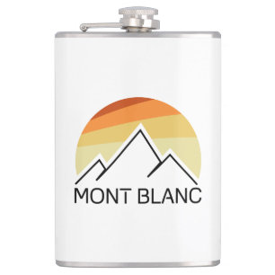 Mont Blanc France Retro Heupfles