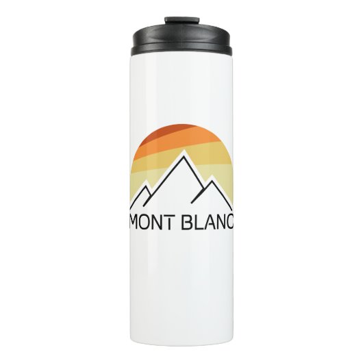 Mont Blanc France Retro Thermosbeker (Voorkant)