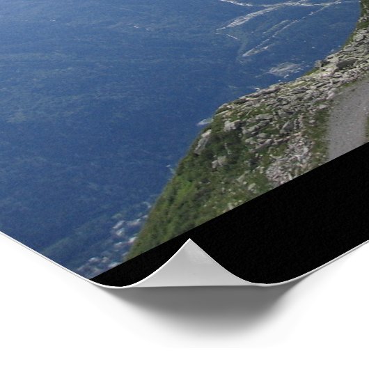 Mont Blanc, Frankrijk Poster (Hoek)