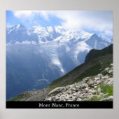 Mont Blanc, Frankrijk Poster (Voorkant)