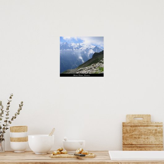 Mont Blanc, Frankrijk Poster (Keuken)