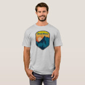 Mont Blanc Frankrijk zonsopgang T-shirt (Voorkant volledig)