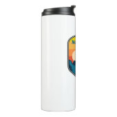 Mont Blanc Frankrijk zonsopgang Thermosbeker (Gedraaid links)