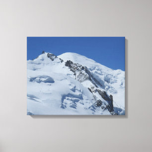 Mont Blanc, Franse Alpen Canvas Afdruk
