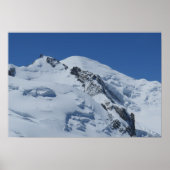Mont Blanc, Franse Alpen Poster (Voorkant)