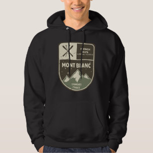 Mont Blanc French Alps Chamonix Frankrijk Hoodie