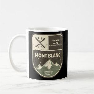 Mont Blanc French Alps Chamonix Frankrijk Koffiemok