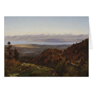 Mont-Blanc gezien uit Saint-Cergues, 1869