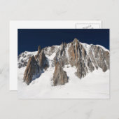Mont Blanc massif Briefkaart (Voorkant / Achterkant)