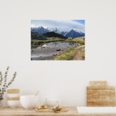 Mont Blanc massif Poster (Keuken)