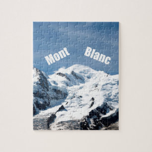 Mont Blanc Mountain - Magnificant! Legpuzzel
