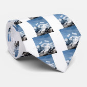 Mont Blanc Mountain - Magnificant! Stropdas (Opgerold)