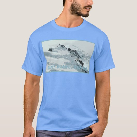 Mont Blanc Mountain Peak, Frankrijk T-shirt (Voorkant)