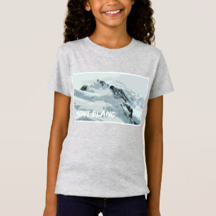 Mont Blanc Mountain Peak, Frankrijk T-shirt