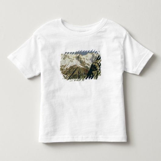 Mont Blanc Mountains, 1897 Kinder Shirts (Voorkant)