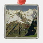 Mont Blanc Mountains, 1897 Metalen Ornament (Voorkant)
