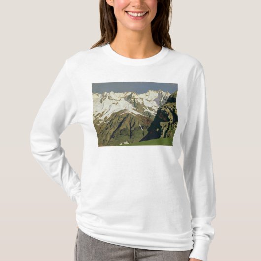 Mont Blanc Mountains, 1897 T-shirt (Voorkant)