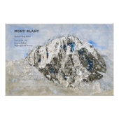 Mont Blanc Perfect Poster (Voorkant)