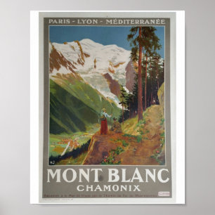 MONT BLANC POSTER
