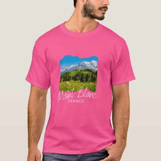 Mont Blanc Souvenir Mont Blanc T-shirt (Voorkant)
