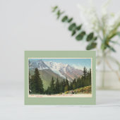  Mont Blanc-uitzicht vanaf de route Flégère Briefkaart (Staand voorkant)