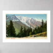 Mont Blanc-uitzicht vanaf de route Flégère Poster (Voorkant)