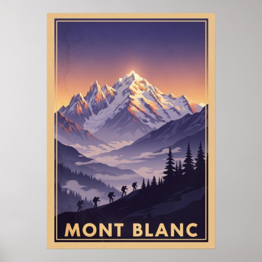 Mont Blanc V05 Poster (Voorkant)