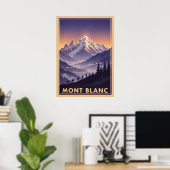 Mont Blanc V05 Poster (Thuiskantoor)
