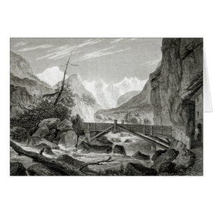 Mont Blanc van de Baths of St. Didier