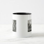 Mont Blanc van de Baths of St. Didier Mok (Midden)