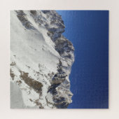 Mont Blanc winterbergen puzzels (Horizontaal)