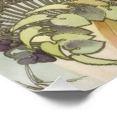  Mont-Carlo Poster door Alphonse Mucha (Hoek)