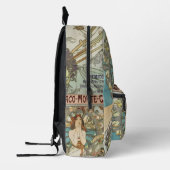 Mont-Carlo Poster door Alphonse Mucha Bedrukte Rugzak (Links)