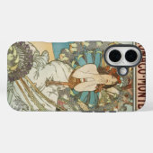 Mont-Carlo Poster door Alphonse Mucha Case-Mate iPhone Case (Achterkant (horizontaal))