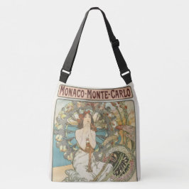 Mont-Carlo Poster door Alphonse Mucha Crossbody Tas
