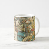  Mont-Carlo Poster door Alphonse Mucha Koffiemok (Voorkant rechts)