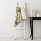 Mont-Carlo Poster door Alphonse Mucha Sherpa Deken (In situ)