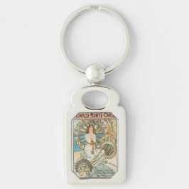  Mont-Carlo Poster door Alphonse Mucha Sleutelhanger