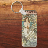 Mont-Carlo Poster door Alphonse Mucha Sleutelhanger (Voorkant)