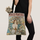  Mont-Carlo Poster door Alphonse Mucha Tote Bag (Dichtbij)