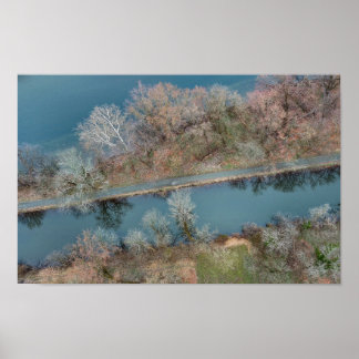 Mont Clare Schuylkill Canal PA Poster