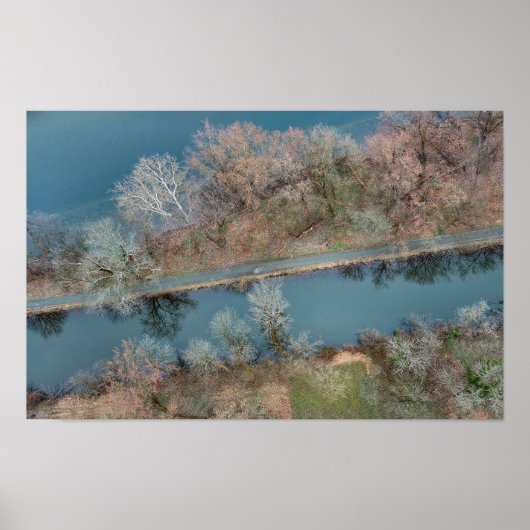 Mont Clare Schuylkill Canal PA Poster (Voorkant)