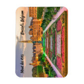 Mont des Arts Brussels België gestileerd Magneet (Verticaal)