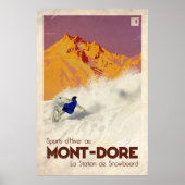 Mont Dore -  effect Poster (Voorkant)