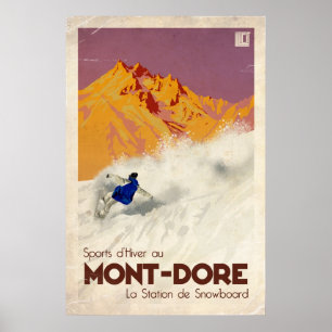 Mont Dore - effect Poster