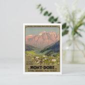 Mont Dore - Frankrijk Briefkaart (Staand voorkant)