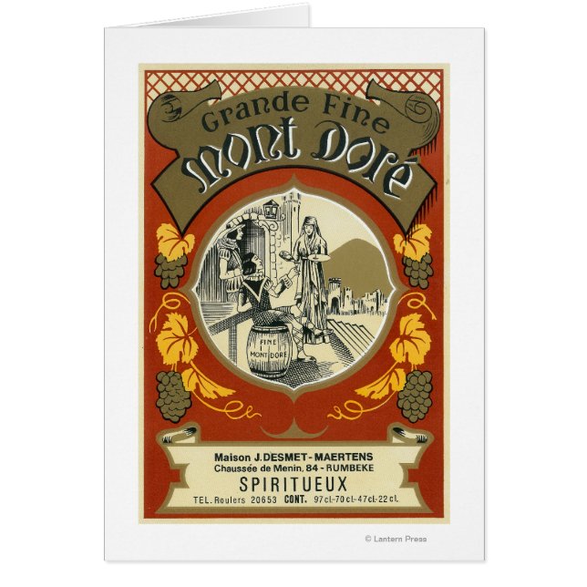 Mont Dore Wine LabelEurope (Voorkant)