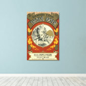 Mont Dore Wine LabelEurope Canvas Afdruk (Insitu (Houten vloer))