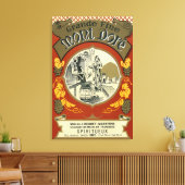 Mont Dore Wine LabelEurope Canvas Afdruk (Insitu (Woonkamer))