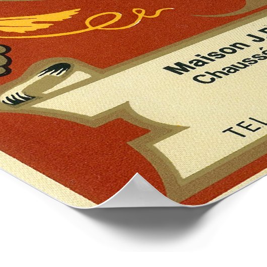 Mont Dore Wine LabelEurope Poster (Hoek)